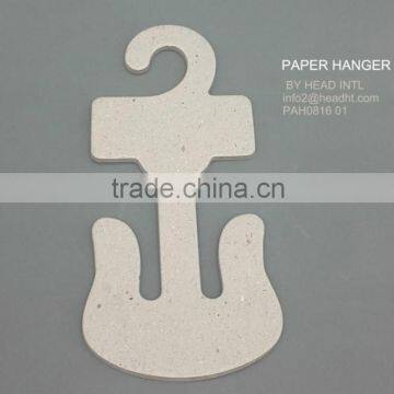 Our HEAD natural paper shoes Hanger, paper Hangers, paper Finish,154*73mm