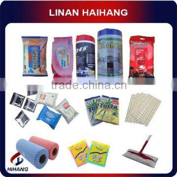 China manufacture wholesale spunlace nonwoven disposable wet wipe manufacturer