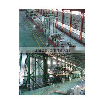 steel coil coating painting machine production line