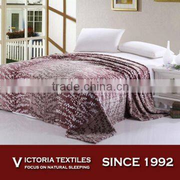 luxury pattern printed 200-250 GSM super soft flannel blanket HOT SALE