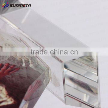 Sunmeta Directly Sublimation Decoration Photo Crystal, Crystal Octagonal for Christmas Gifts(BSJ26C) photo-5
