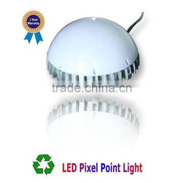 Outdoor Round Led Point Light 3.5inch Diameter 6w 5050 Rgb Led Pixel Light photo-5