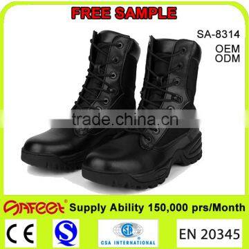 Guangzhou High Ankle Good Price and Quality Steel Toe Military Boots, Soldier Boots, Tactical Boots Magnum (SA-8314)