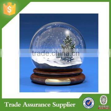 Chinese Cheap Custom Christmas Tree Plastic Snow Globe