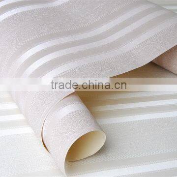 wallpaper White Striped for home decoration