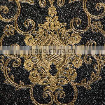 chinese design wallpaper gold and black for club