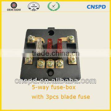 car fuse box/holder auto parts/ 5 way fue box