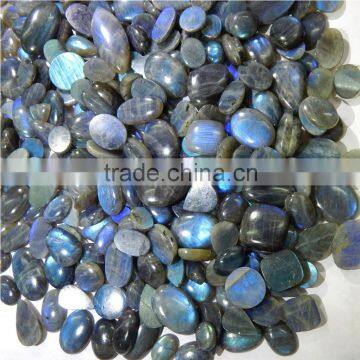 BEAUTIFUL NICE BLUE FIRE LABRADORITE GOOD COLOR & GOOD QUALITY LOT