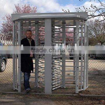 RFID electronic rotary durable full height turnstile barrier gate