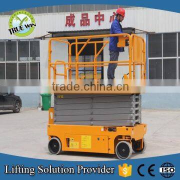 Made in China self propelled aerial working scissor lift platform