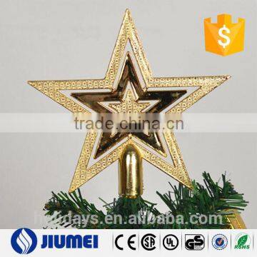 15CM Golden Christmas Tree Topper Star