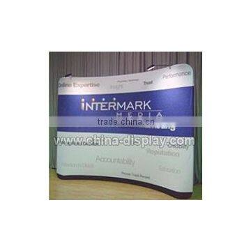 Most Popular Curve Back Wall Booth Display Tension Fabric Display photo-4