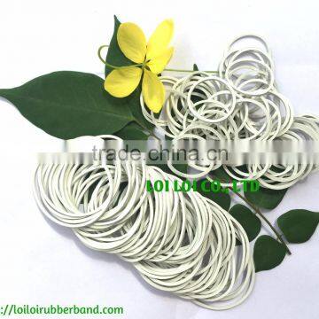 Any size White color solid bulk rubber band with Factory price - High quality EPDM rubber for rainbow loom rubber band