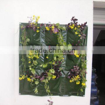 Square Hanging Vertical Wall Herb Planting Bag,Herb Planter Grow Bags photo-3