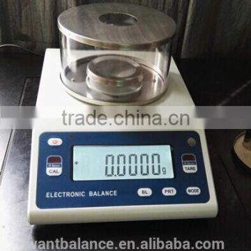 1mg electronic balance with round windshield