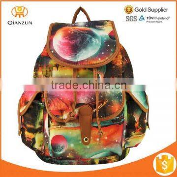 Unisex Girls Bookbag Backpack Satchel Galaxy Starry Sky School Bag Teenagers