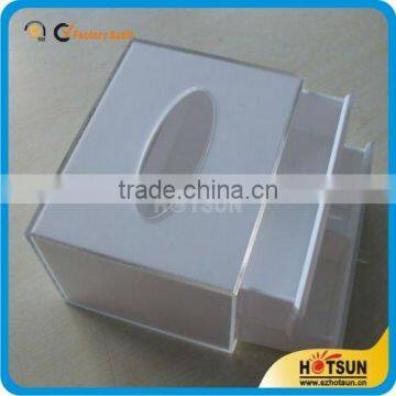 custom acrylic tissue box/napkin box/plastic tissue box