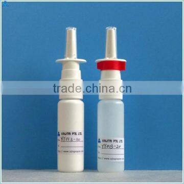 20ml 0.7oz Long Thin Tall HDPE Nasal Spray Bottle