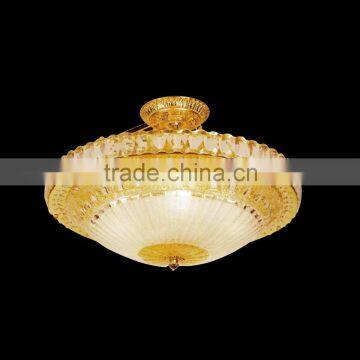 Traditional Gold Lustre De Cristal for Interior Decoration Lighting