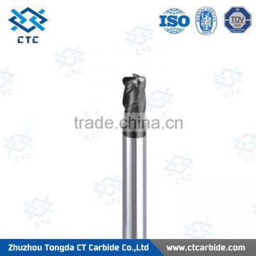 High purity lowest price carbide long neck end mill cutting tools