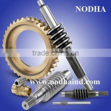 worm gears, Custom worm, brass worm and worm shaft-3