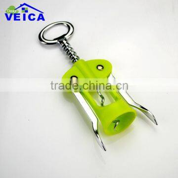 green color design stainless steel wine opener bottle opener