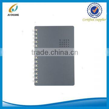 Plastic PP cover cheap custom printing notebook