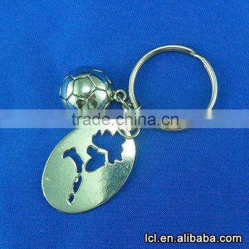 Low price football reflective key chain, hot sale key chain and gift items