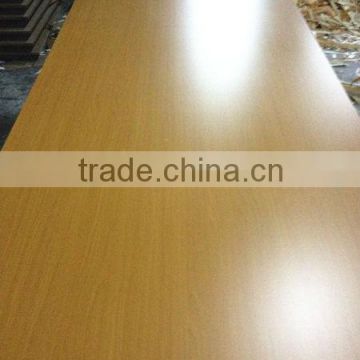 18mm wood grained melamine mdf board from Linyi