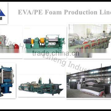 EVA sheet making machine/floor mat making machine in qingdao