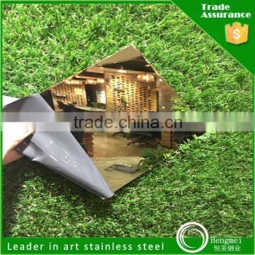 China Top Ten Selling Products Miror Color Stainless Steel Sheets Manufacturing in China