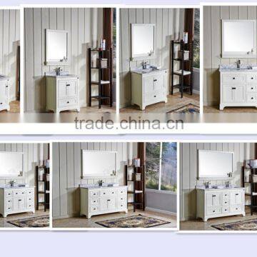 american style modern double sink bathroom cabinet