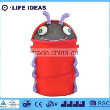 three-dimensional insect beetle pop up toys storage hamper foldable barrel