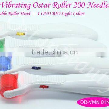 2015 NEW Led Photon Microneedle Vibrating Roller OB-VMN 01N