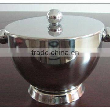 1.5L stainless steel ice bucket with lid