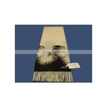 cashmere printed woven scarf
