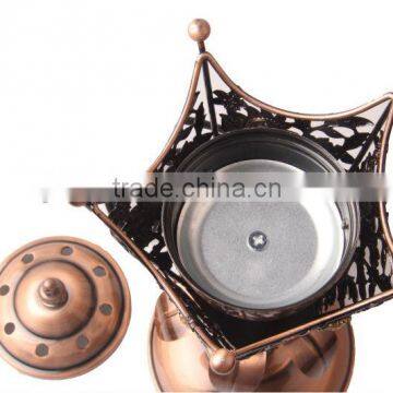 ARAB HOME/OFFICE ANTIQUE ELECTRIC INCENSE CENSER IN METAL CRAFTS