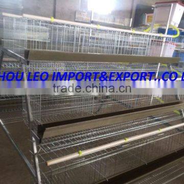 China cheapest price galvanized steel battery cage for chicken laying hens 96 chickens