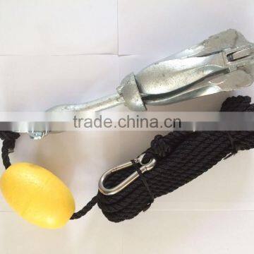 Marine Stainless Steel 316 Mirror Polished Folding Anchors,grapnel Folding Boat Folding Anchor photo-6