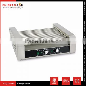 Electric Automatic Counter Top Hot Dog Slicer Machine