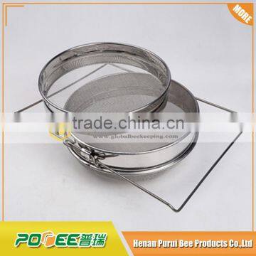 Food grade Stainless Steel Double Honey Strainer / Filter / Sieve