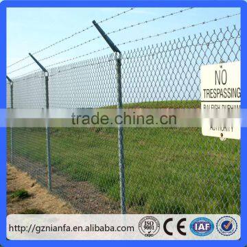 heavy duty chain link fencing/Diamond Mesh Fence (guangzhou factory)