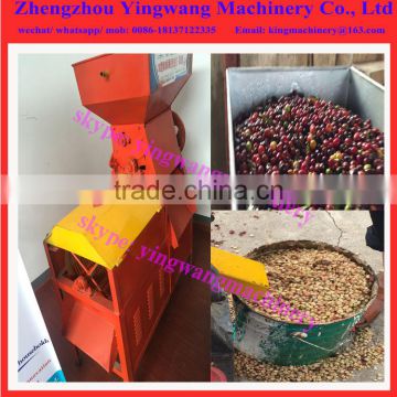 Coffee cleaning coffee fruit sheller