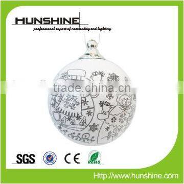 Decorating Christmas Balls Big