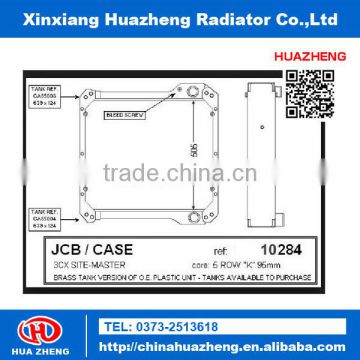 heavy equipment excavation UK BRAND JCB 3CX parts design radiator