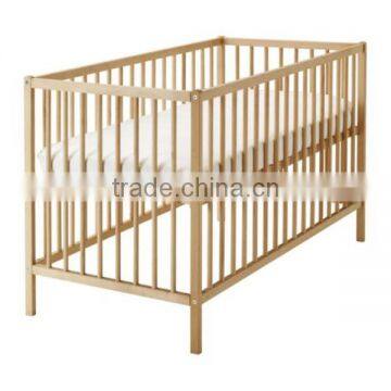 120x60cm mattress Europe Nursery Wooden baby cotbed Cot Bed