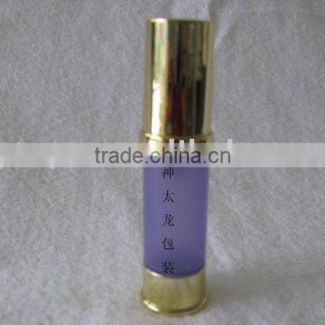 15ml airless pump bottles in gold