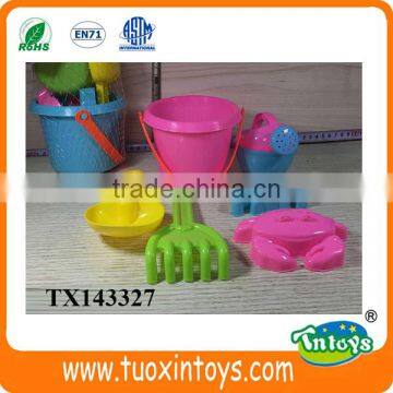 Plastic Sand Beach Water Wheel Play Set Game Toy 6pcs photo-2