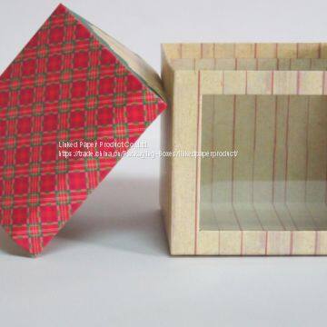 Very Nice House Shape Gift Box With Window photo-3
