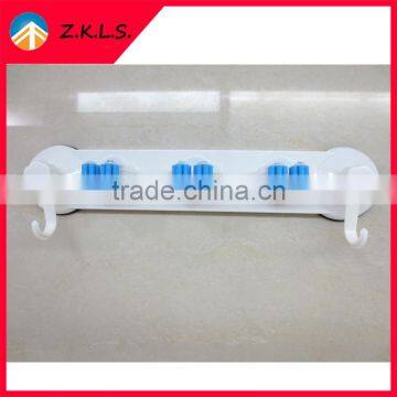 Bathroom Decroation Mop And Broom Plastic Holder With Sucking photo-5